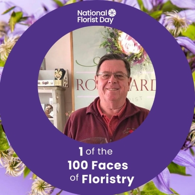 Terry takes one of the 100 Faces of Floristry