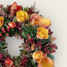 Autumnal Colours Mixed Wreath