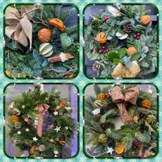 DIY Christmas Door Wreath Kit