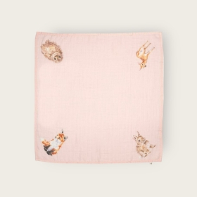 Wrendale 'Little Forest' Woodland Animal Muslin Gift Set